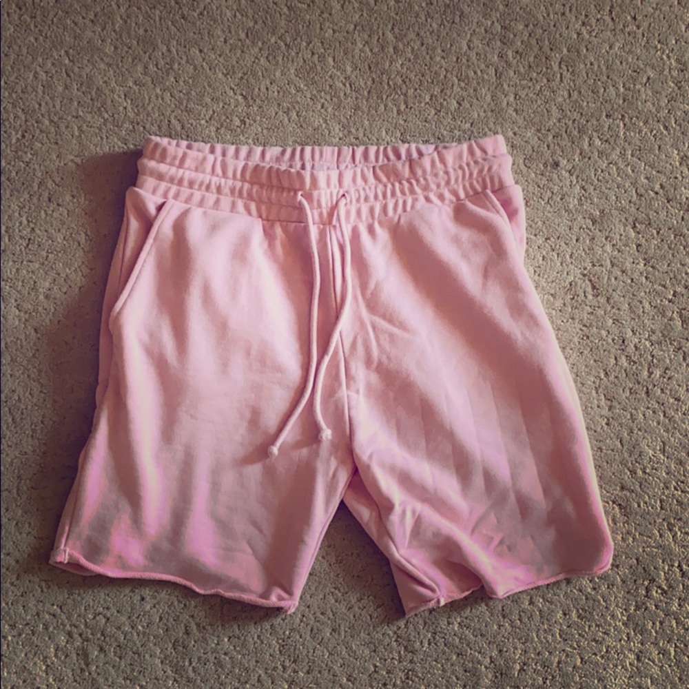 Pink Sweatshorts